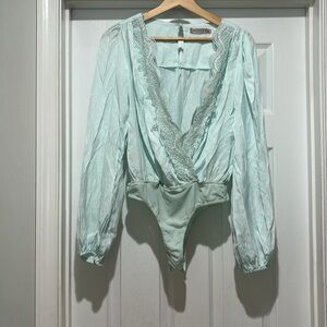 Vici Collection Lace Detail Women's Body Suit